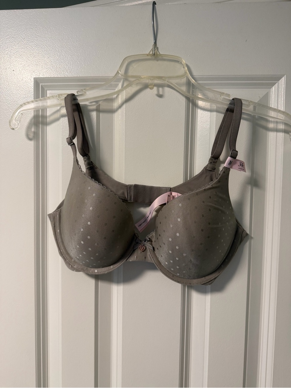 Victoria's Secret Taupe Polka Dot Underwire Bra